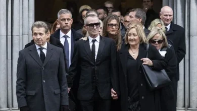 Hugh Wallace ‘lived deeply and left his mark unmistakably’, mourners told during funeral