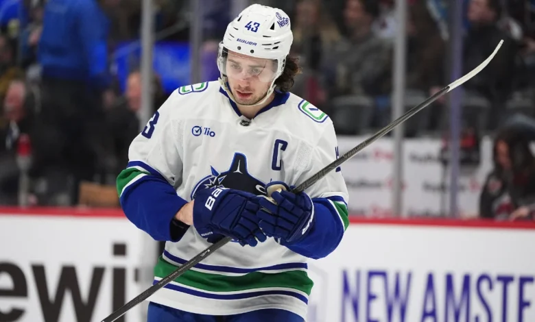 Hughes' frustration under spotlight during Canucks' disappointing start