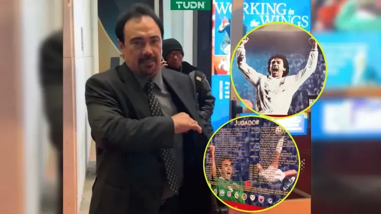 Hugo Sánchez regala postales en lugar de autógrafos previo al sorteo del Mundial 2026