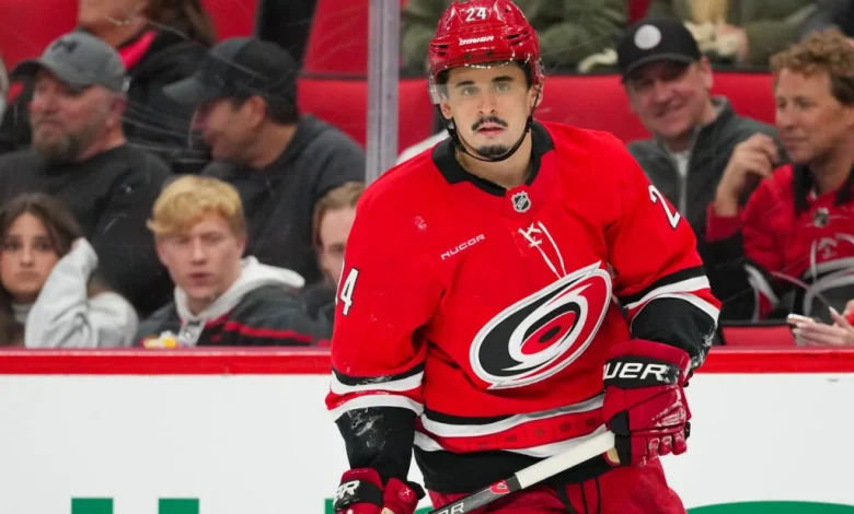 Hurricanes’ Seth Jarvis Injured, To Miss Time