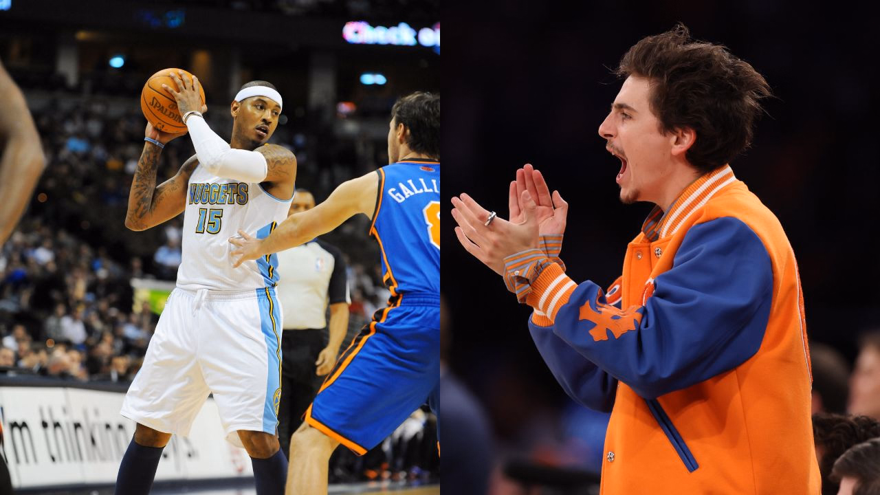 "I Snuck Down": Timothee Chalamet Recalls Witnessing Carmelo Anthony's Infamous Knicks-Nuggets Brawl in Person