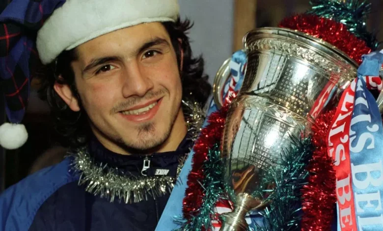 I bombed Rino Gattuso out of Rangers and I'd love to shut him up by knocking his team out the World Cup