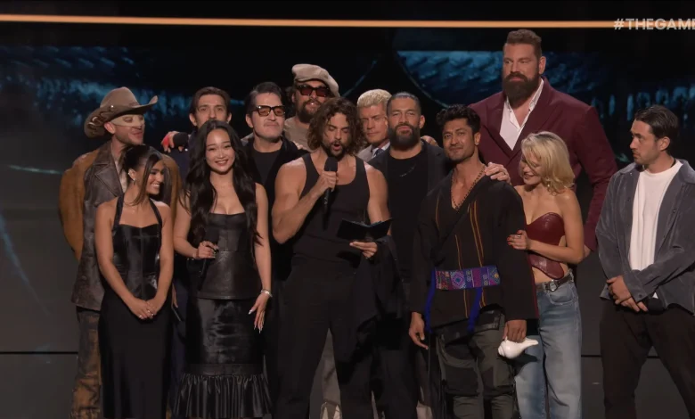 I think The Game Awards just broke the record for most people presenting a single award, with the entire cast of the Street Fighter movie announcing "Best Ongoing Game"