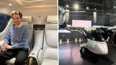 I went inside Vertical Aerospace's brand new flying taxi, which uses tech from an F-35 fighter to help it hover