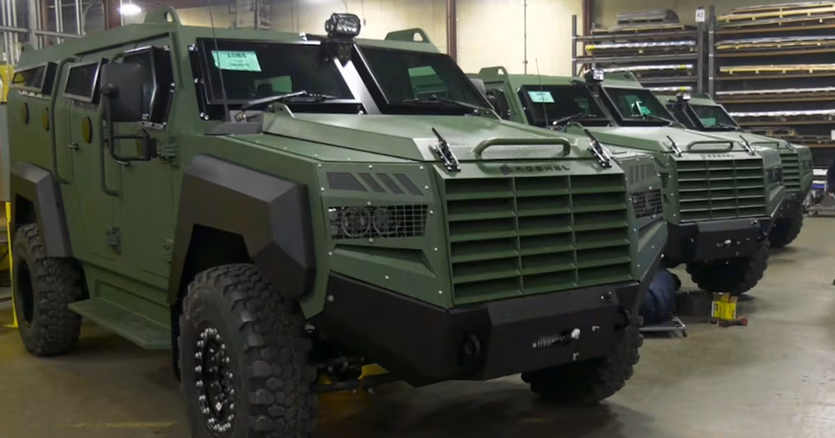 ICE ordering fleet of 20 armoured vehicles from Canadian firm