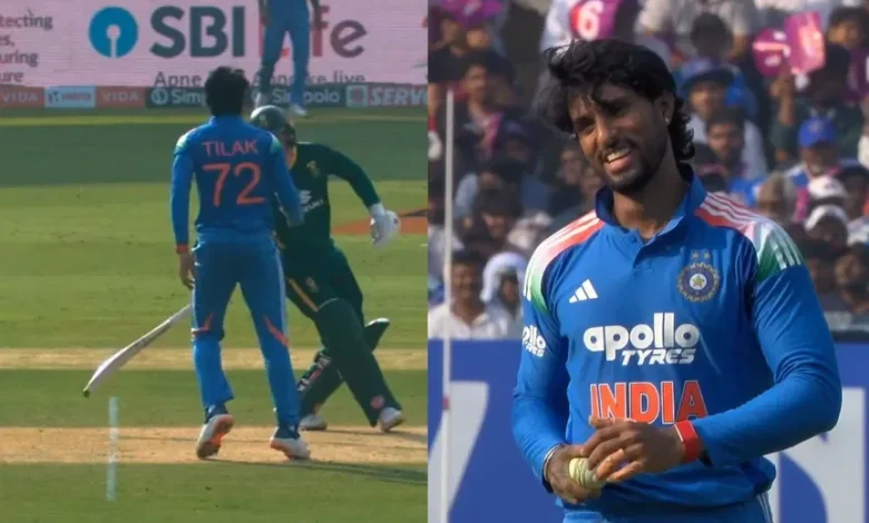 IND all-rounder sends cheeky Mankad threat to Proteas aggressor with wide smile