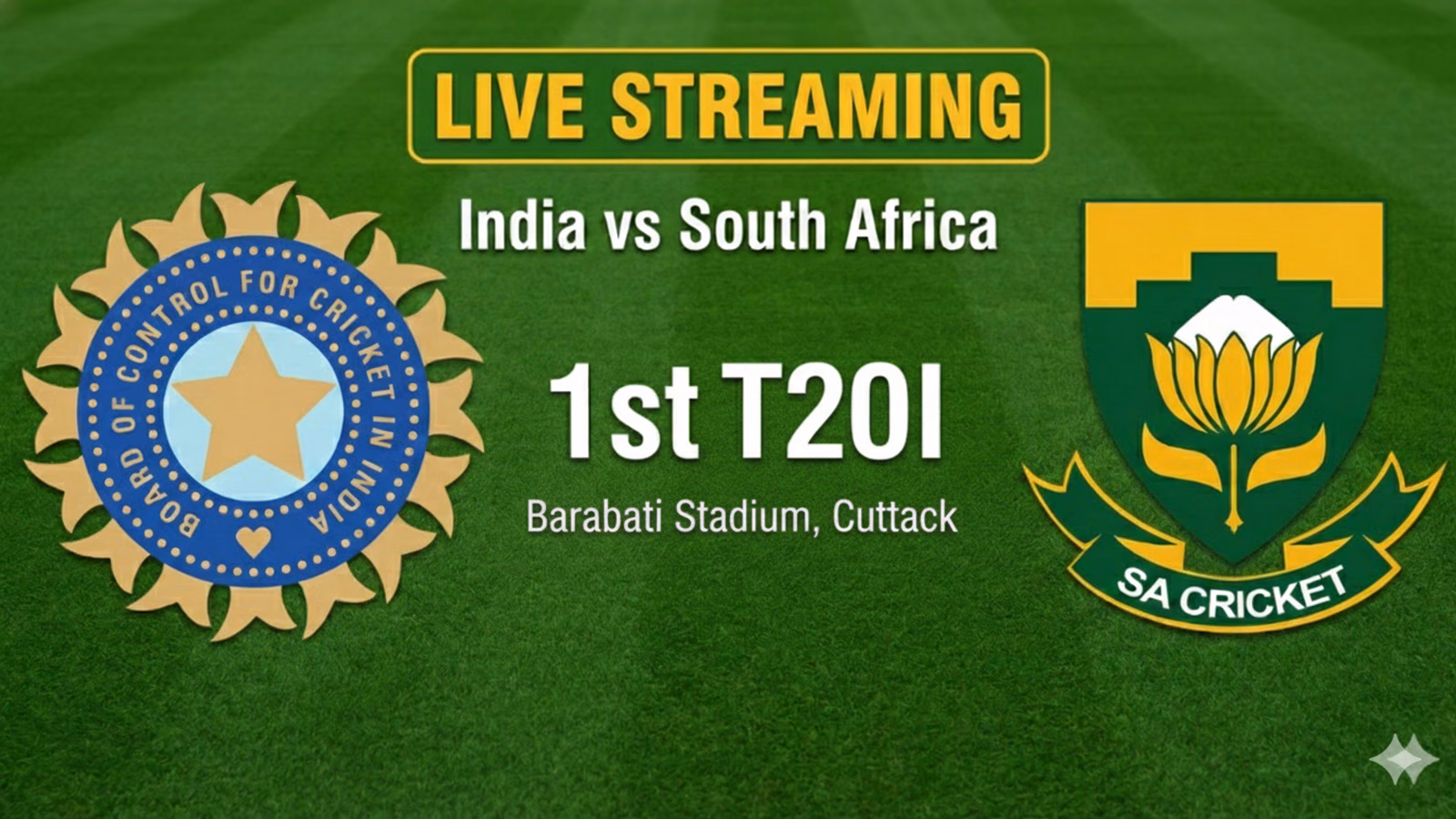 IND vs SA 1st T20I Live Cricket Streaming: How to Watch India vs South Africa Today T20 Match Live on TV and Online?