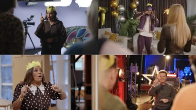 ITV stars play festive charades to celebrate mammoth Christmas line-up of over 400 free films