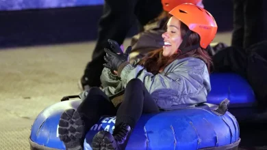 I'm A Celeb star Alex Scott enjoys date night with Jess Glynne after skipping final