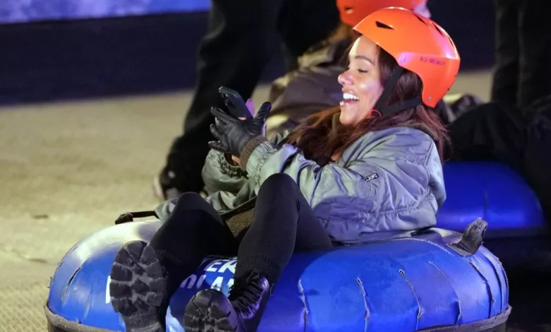 I'm A Celeb star Alex Scott enjoys date night with Jess Glynne after skipping final