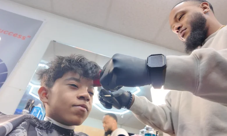 In-school barbershop program growing confidence for kids across Kentucky