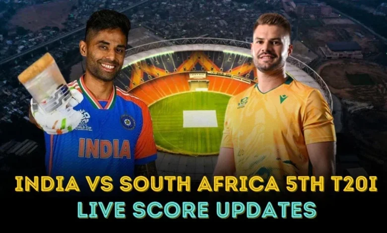 India vs South Africa LIVE SCORE UPDATES, 5th T20I: India set 232-run target for South Africa to win
