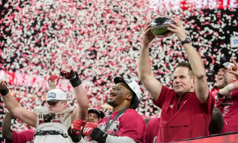 Indiana football coach Curt Cignetti wins Walter Camp award for second year in a row