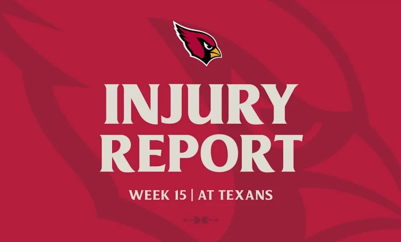 Injury Report: Week 15 vs Texans