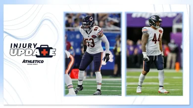 Injury Update: LBs T.J. Edwards, Noah Sewell set to return versus Packers Sunday