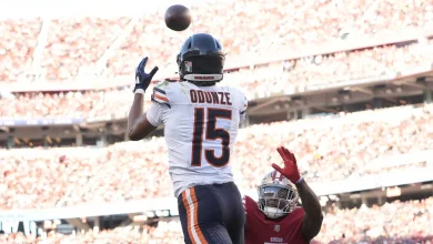 Injury report: Bears get Kyle Monangai back; Rome Odunze remains out