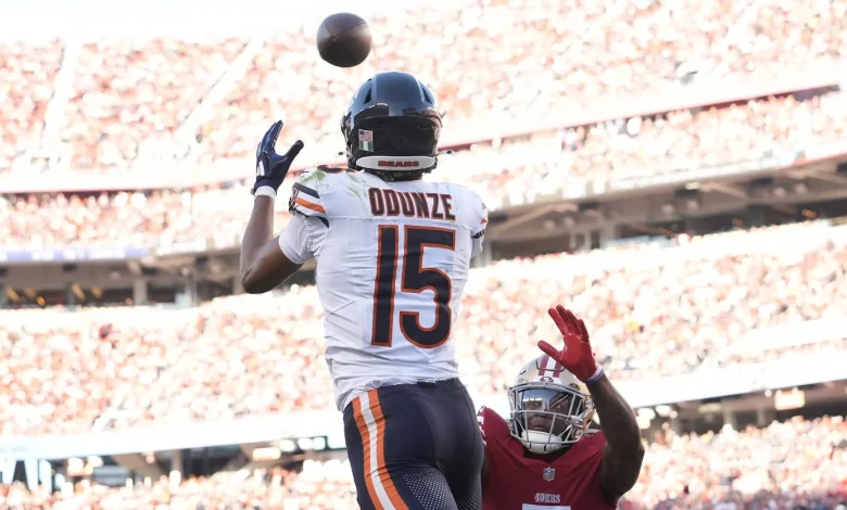 Injury report: Bears get Kyle Monangai back; Rome Odunze remains out