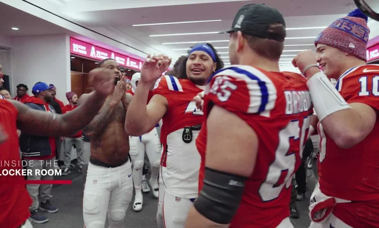 Inside the Patriots Locker Room After New England's 33-15 Win | Postgame Celebration