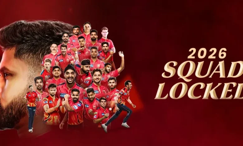 Introducing the Punjab Kings Squad for the 2026 IPL Season