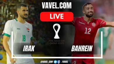 Iraq vs Bahrein LIVE Score Updates: Halftime (2-0)