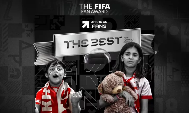 Iraq's Zakho FC wins FIFA Best Fan Award for 2025 - Shafaq News