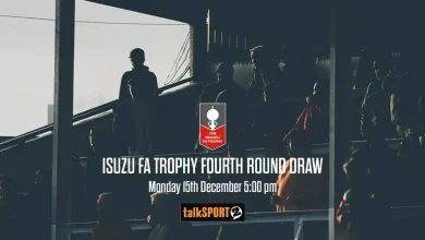 Isuzu FA Trophy Fourth Round Draw