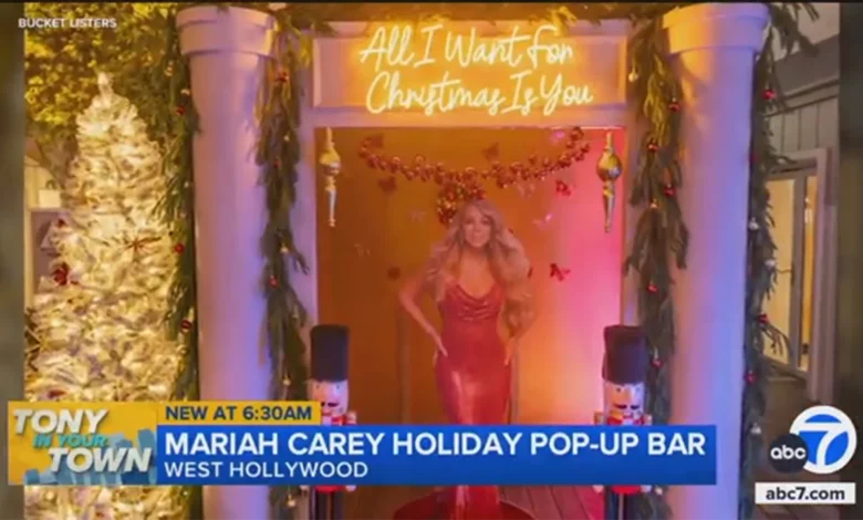 It's Time! New Mariah Carey themed bar is now at the Mondrian Sky Bar in West Hollywood