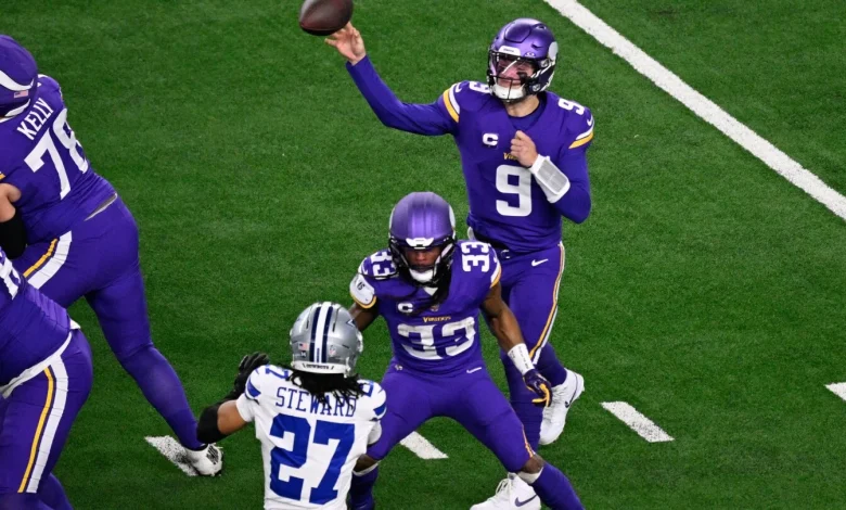 J.J. McCarthy and the Vikings win after being eliminated from playoffs before kickoff at Cowboys