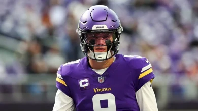 JJ McCarthy's life off the field including high school sweetheart fiancee and newborn son