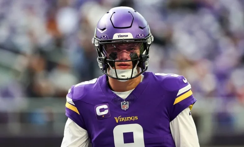 JJ McCarthy's life off the field including high school sweetheart fiancee and newborn son