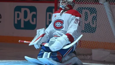 Jacob Fowler was impressive in his NHL debut for the Canadiens