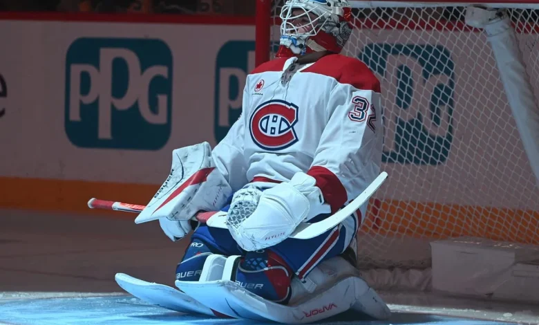 Jacob Fowler was impressive in his NHL debut for the Canadiens