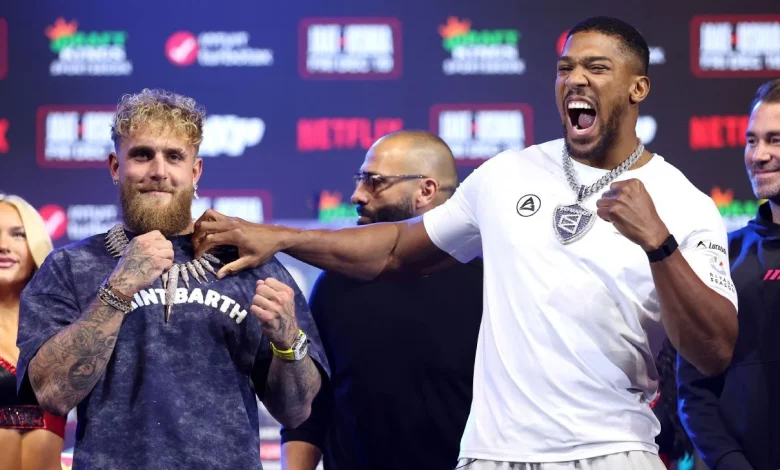 Jake Paul vs. Anthony Joshua news conference - as it happened