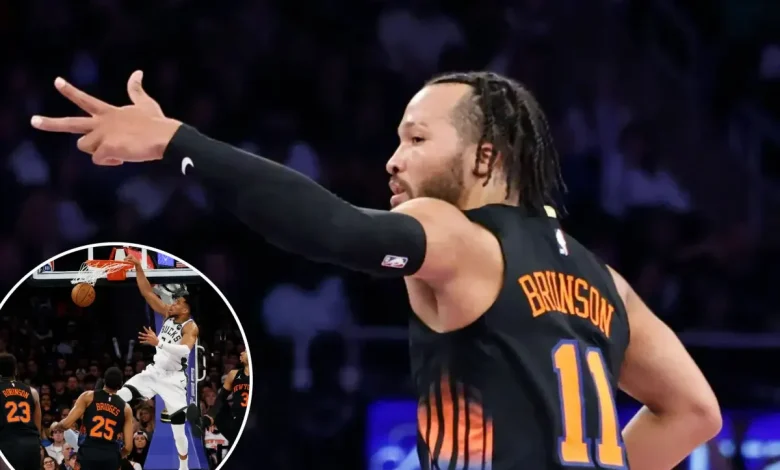 Jalen Brunson outduels Giannis Antetokounmpo as Knicks advance to NBA Cup quarterfinals with win over Bucks