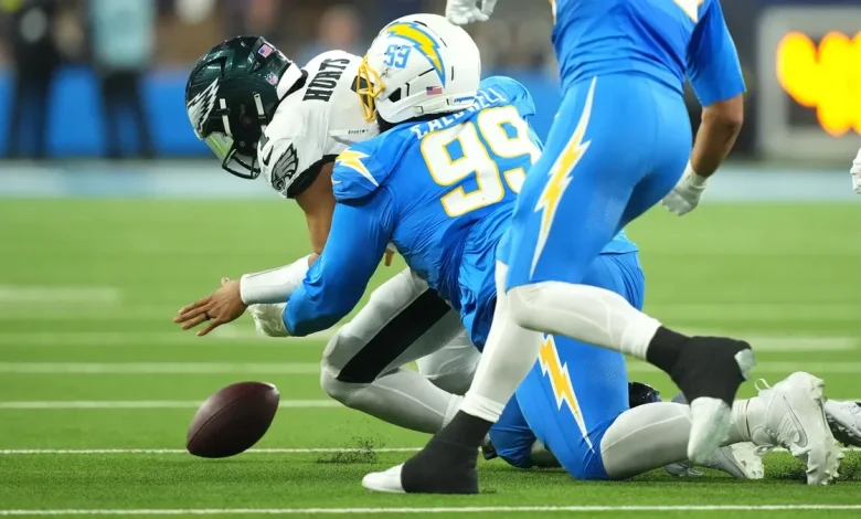 Jalen Hurts' five turnovers on MNF falls short of NFL record