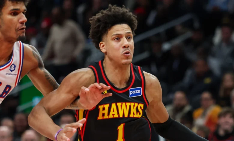 Jalen Johnson joins pair of legends by making history in Hawks' win