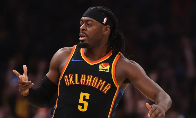 Jalen Williams just saved Lu Dort from leaving the Thunder