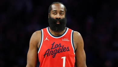 James Harden out vs. Thunder with left calf contusion; status vs. Lakers Saturday TBD