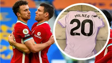 James Milner cherishes “special moment” wearing No. 20 at Anfield for Diogo Jota
