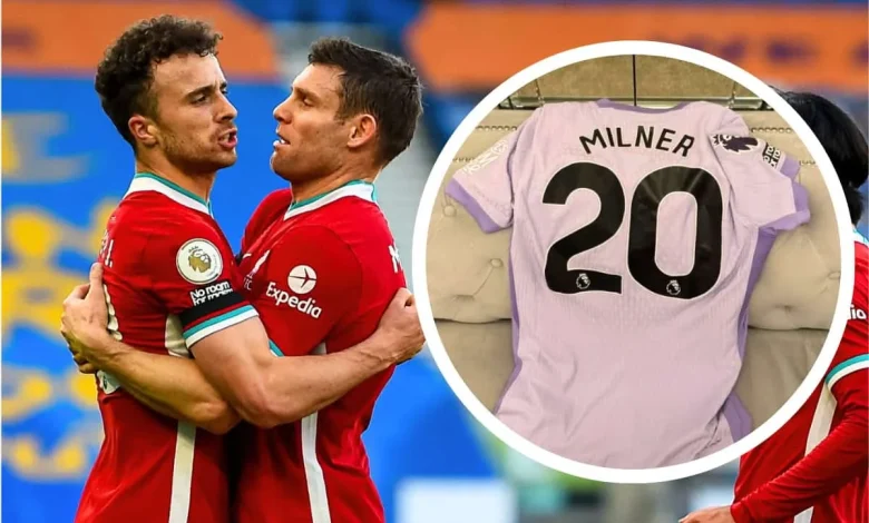 James Milner cherishes “special moment” wearing No. 20 at Anfield for Diogo Jota
