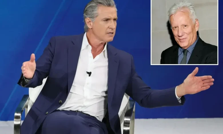 James Woods warns Gavin Newsom's 'atrocious' record will eventually tank his presidential appeal