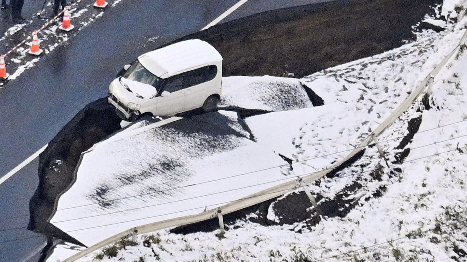 Japan assesses damage from 7.5 magnitude quake that injured 34