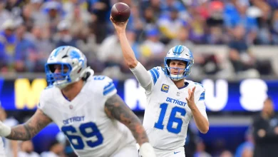 Jared Goff has three TDs, Lions lead Rams 24-17 at halftime