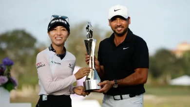 Jason Day says it's nice to be around greatness with partner Lydia Ko