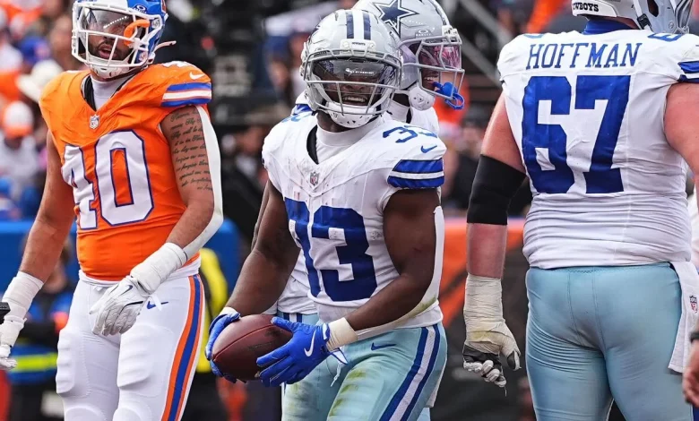 Javonte Williams shining despite Cowboys' flagging run game