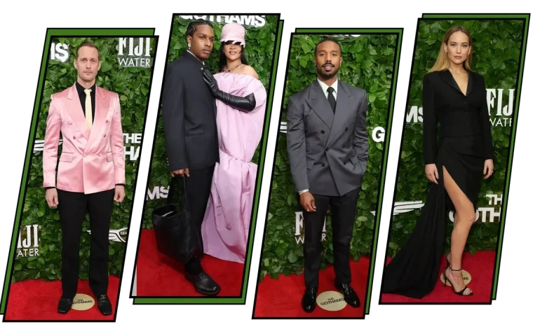 Jennifer Lawrence! Michael B. Jordan! Alexander Skarsgård! See What All the Stars Wore at the 2025 Gotham Film Awards