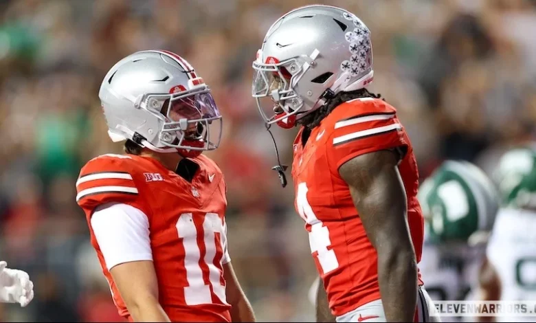 Jeremiah Smith Named Big Ten Receiver of the Year, Julian Sayin Freshman of the Year, Indiana’s Fernando Mendoza Big Ten Offensive Player of the Year