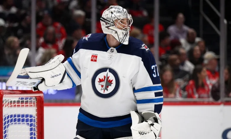 Jets activate Connor Hellebuyck off IR, to start vs. Capitals