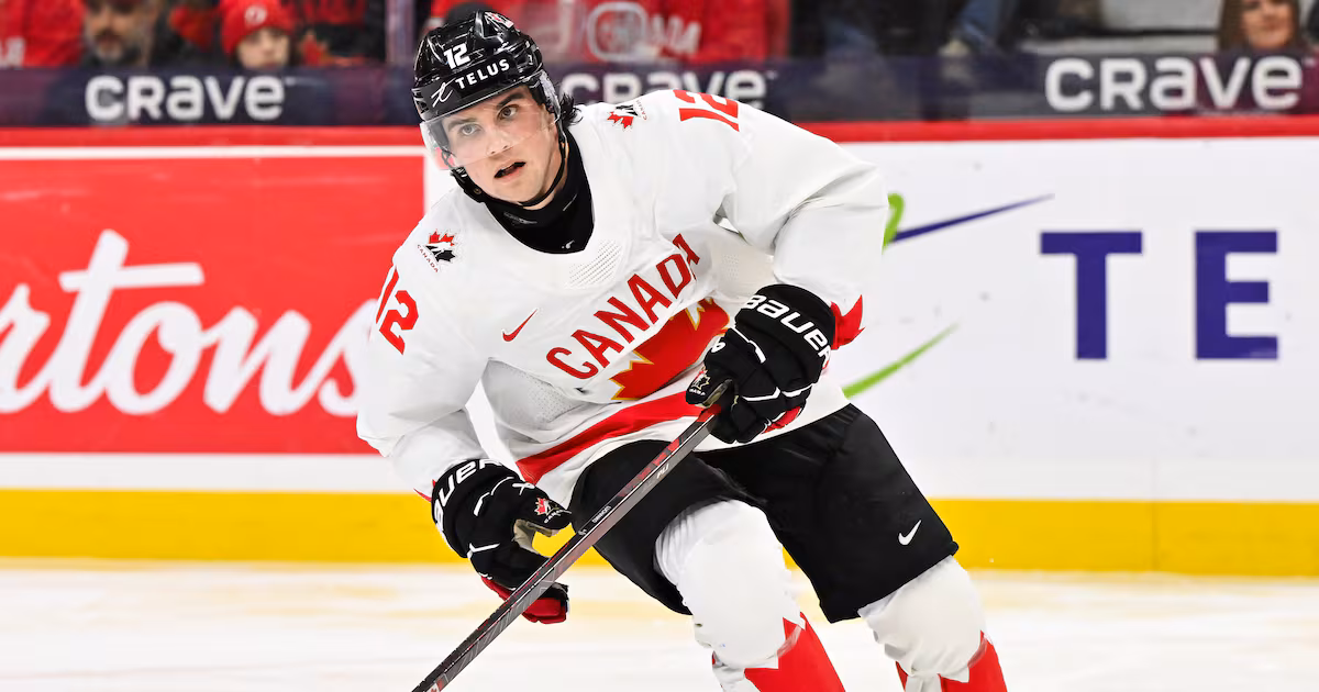 Jett Luchanko looks for second shot at gold with Team Canada