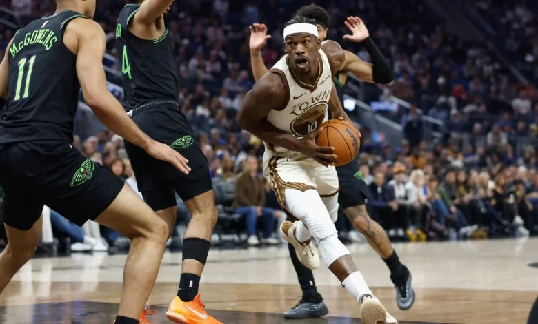 Jimmy Butler ‘incredible’ in lifting Stephen Curry-less Warriors over Pelicans